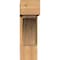 Ekena Millwork Thorton Block Smooth Bracket w/ Offset Brace, Western Red Cedar, 7 1/2"W x 24"D x 24"H BKT0806X24X24THR05SWR - alternate 3